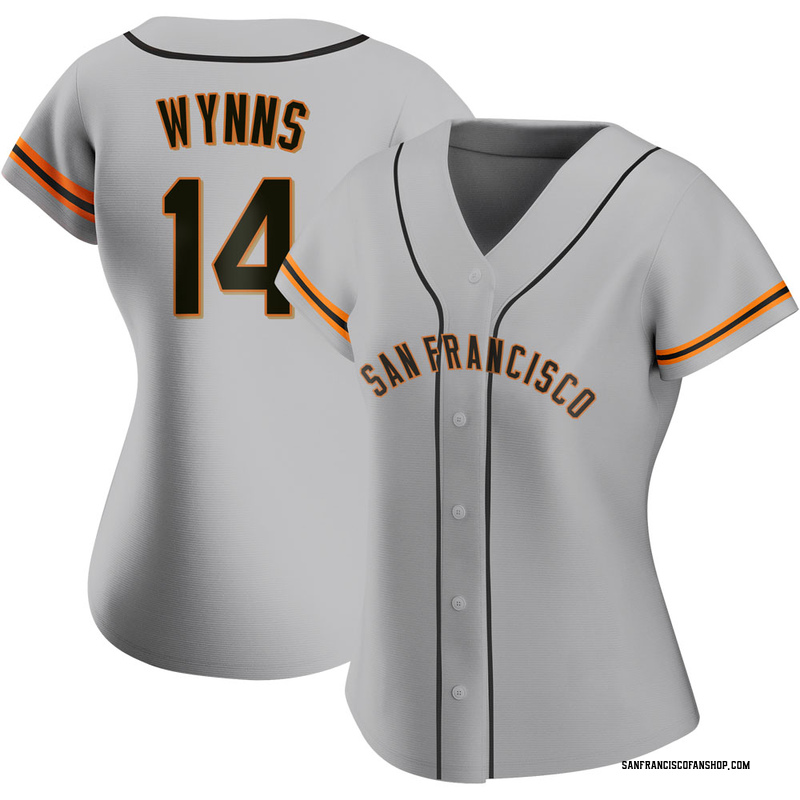 Custom Women's San Francisco Giants Road Jersey - Gray Authentic