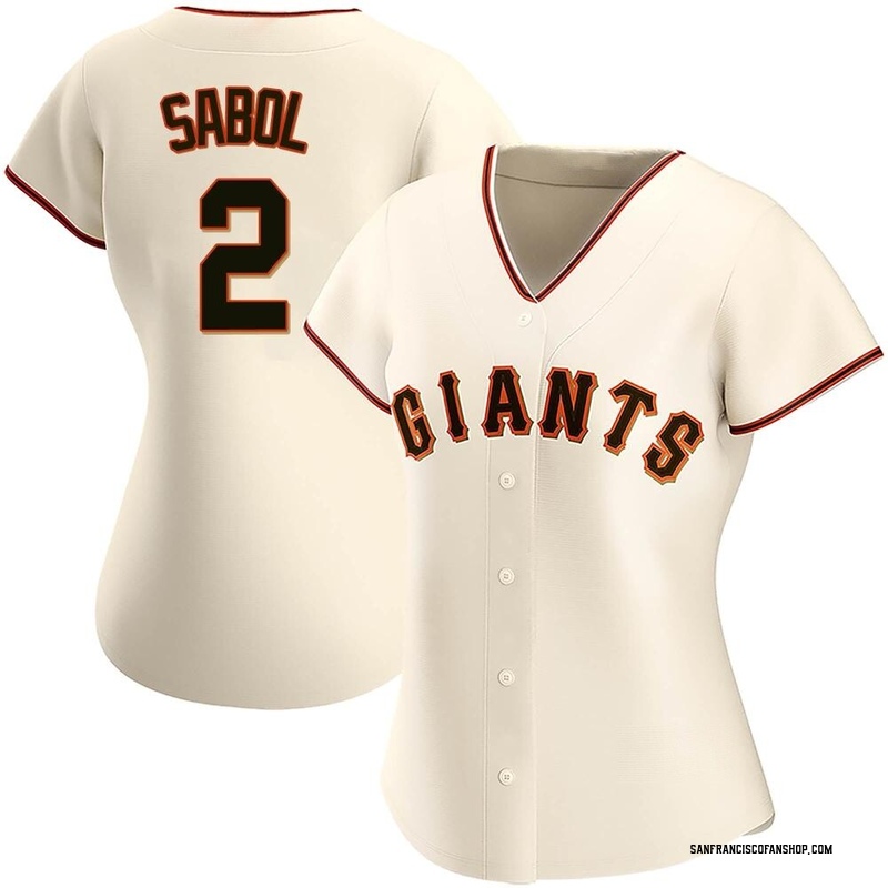Blake Sabol Women's San Francisco Giants Home Jersey - Cream Authentic