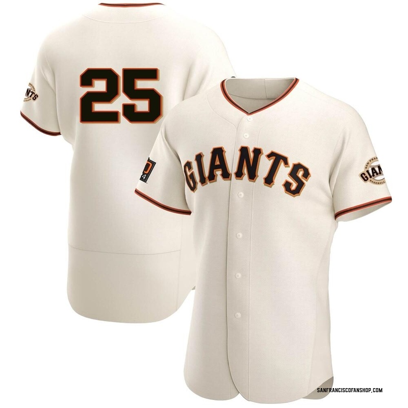 Barry Bonds Youth San Francisco Giants Home Jersey - Cream Replica