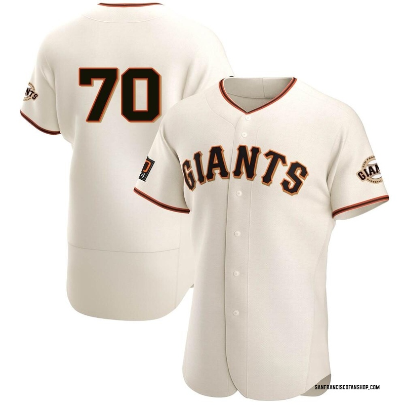 Gary Carter Men's San Francisco Giants Home Cooperstown Collection Jersey -  White Replica