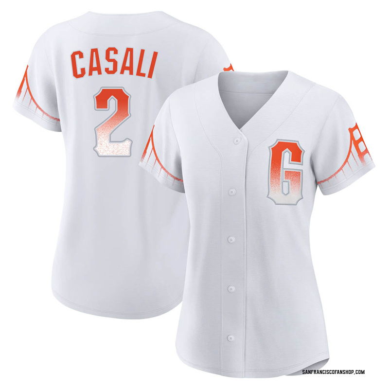 SAN FRANCISCO GIANTS- CURT CASALI AUTOGRAPH CITY CONNECT JERSEY