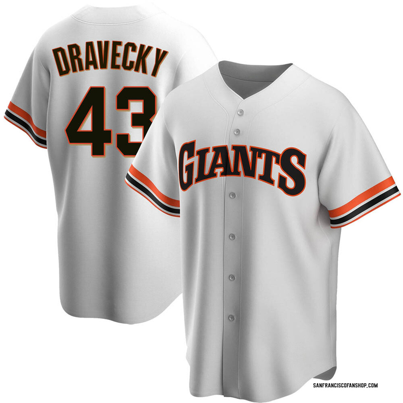 Dave Dravecky Men's San Francisco Giants Throwback Jersey - Grey Authentic