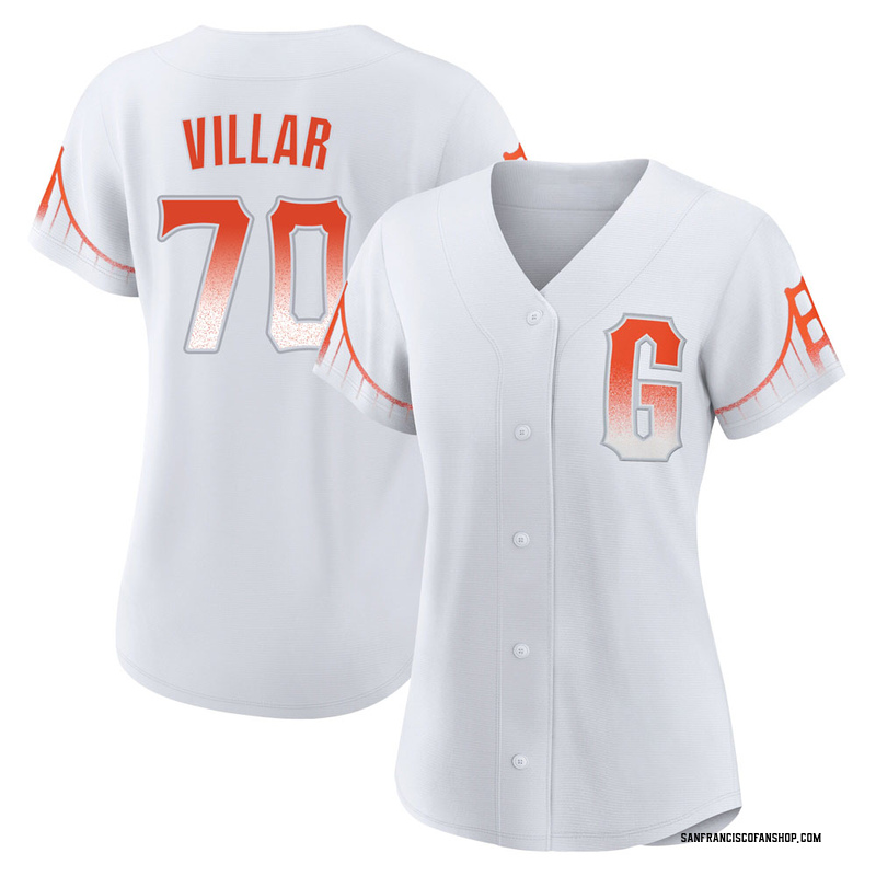 David Villar Women's San Francisco Giants Home Jersey - Cream Authentic