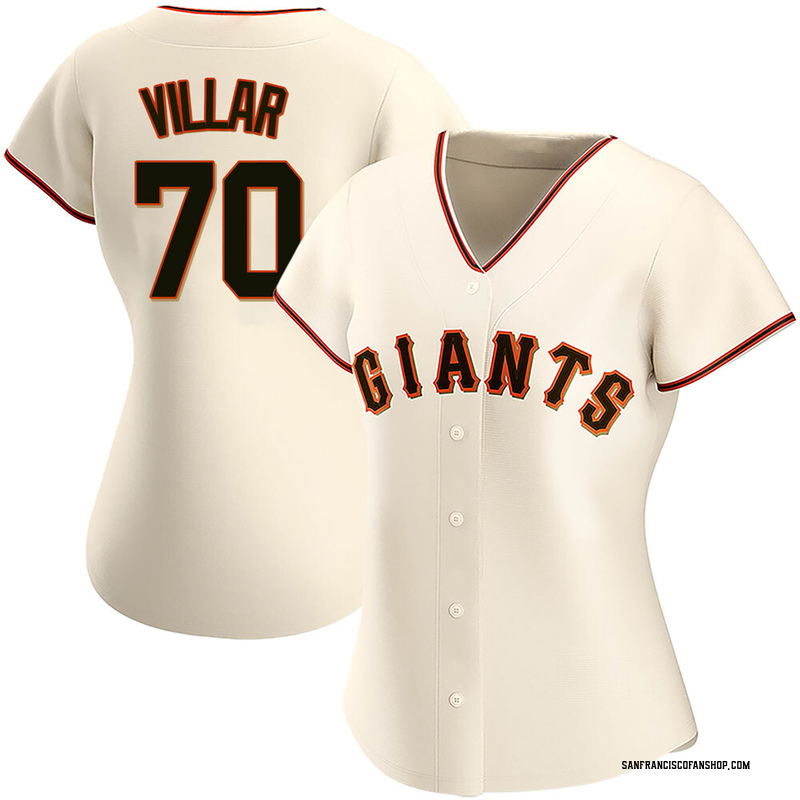 David Villar Women's San Francisco Giants Home Jersey - Cream Authentic