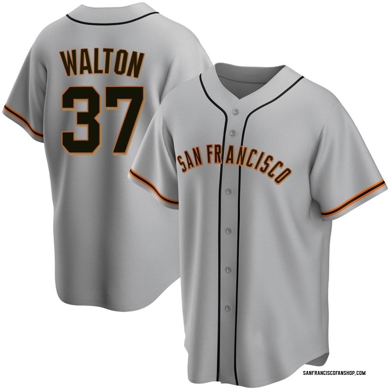 Donovan Walton San Francisco Giants Road Gray Baseball Player Jersey —  Ecustomily