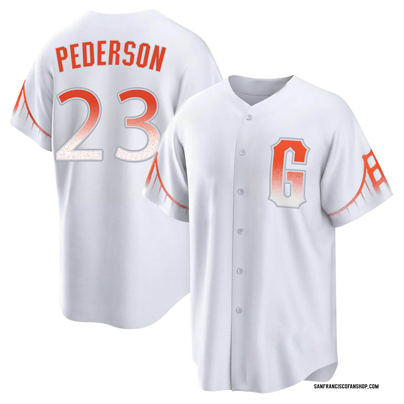 Men's San Francisco Giants #23 Joc Pederson Cream Flex Base
