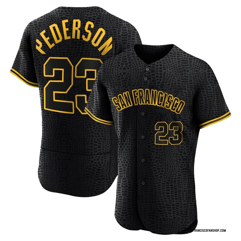 2023 Game Used Home Cream Jersey with SF Logo Pride Patch used by #23 Joc  Pederson on 6/10 vs. CHC - Size 48