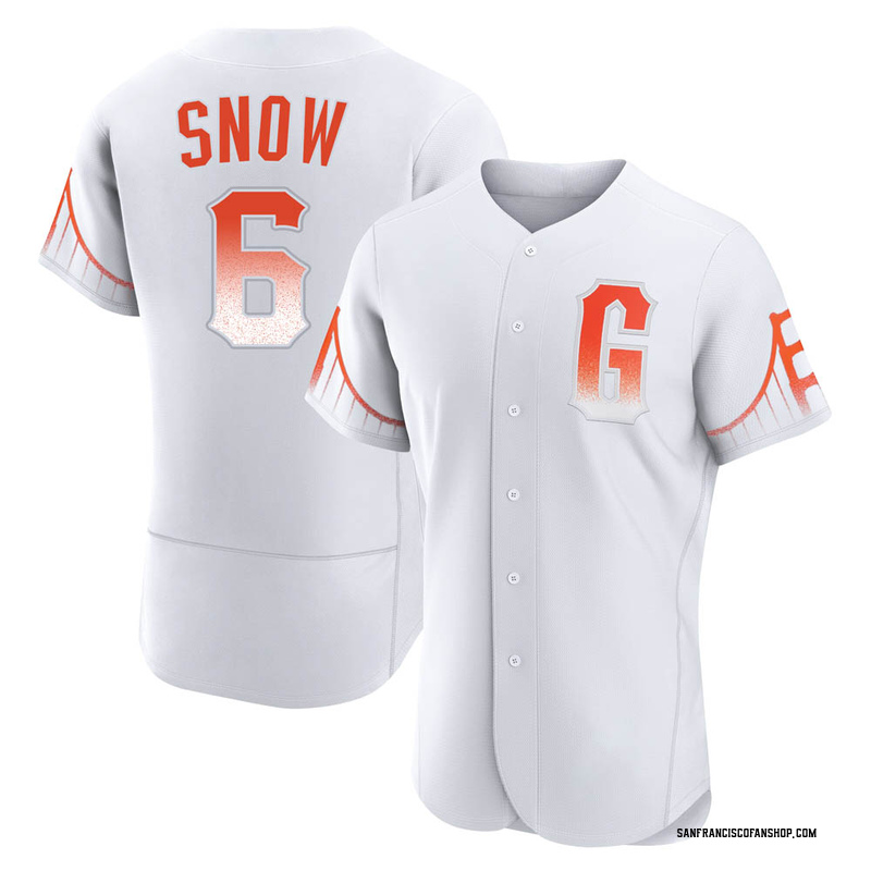 J.t. Snow Men's San Francisco Giants 2021 City Connect Jersey - White  Authentic