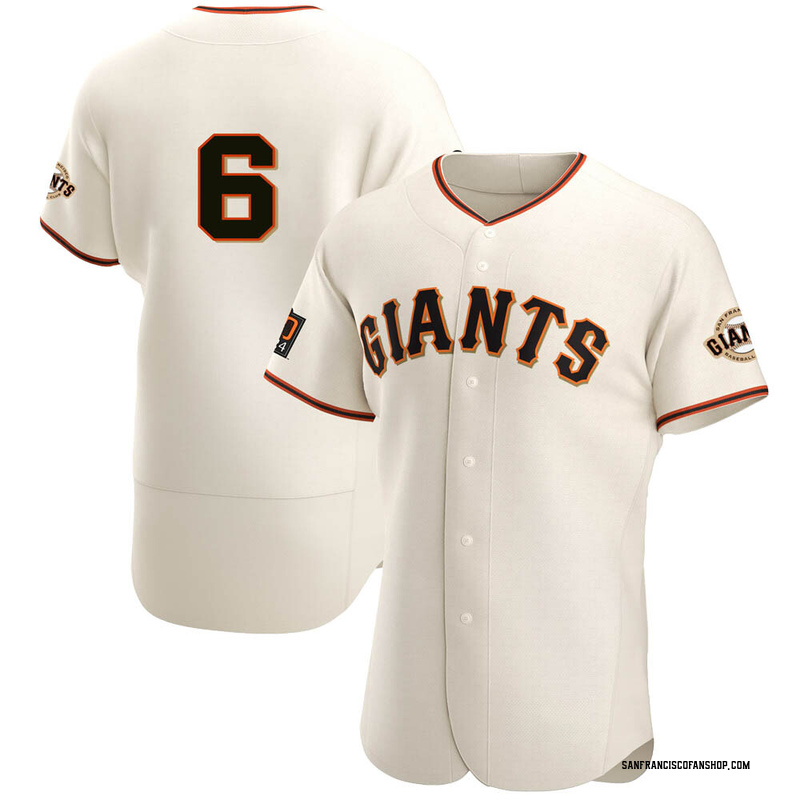 J.t. Snow Men's San Francisco Giants Home Jersey - Cream Replica