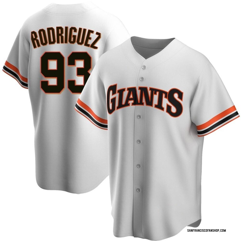 Julio Rodriguez Youth San Francisco Giants Home Cooperstown Collection  Jersey - White Replica