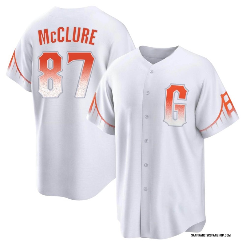 Kade McClure San Francisco Giants Men's Orange Roster Name & Number T-Shirt  