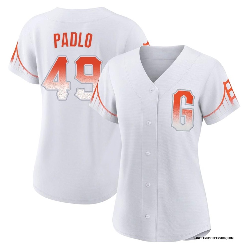 San Francisco Giants Nike Home Official Authentic Custom Jersey - Cream