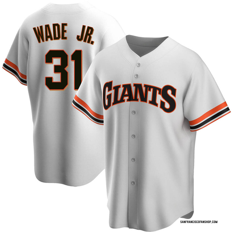 LaMonte Wade Jr. Men's San Francisco Giants Home Cooperstown Collection  Jersey - White Replica
