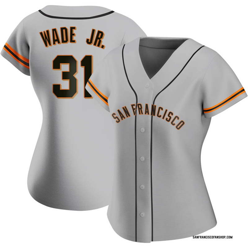 2022 Game Used Black Home Alt Jersey worn by #31 LaMonte Wade Jr. on 5/7  vs. STL - PH-1B - BB, R - Size 46