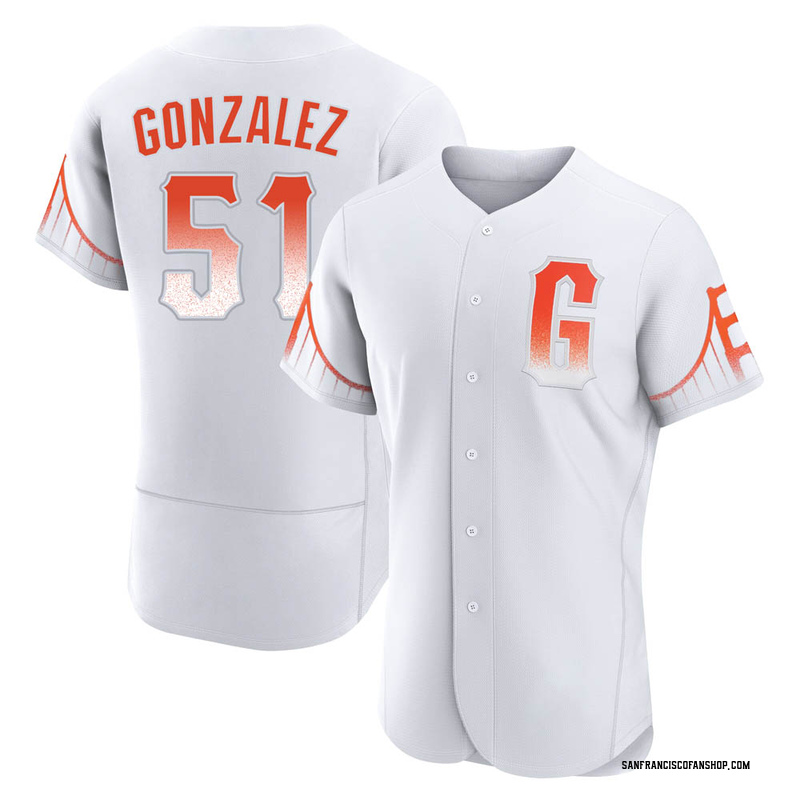 Luis Gonzalez Men's San Francisco Giants 2021 City Connect Jersey - White  Authentic
