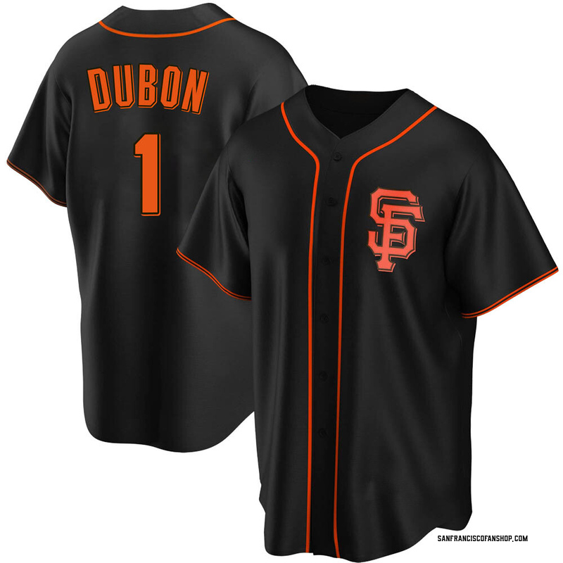 Top-selling Item] Black San Francisco Giants 1 Mauricio Dubon