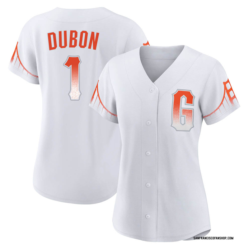 Mauricio Dubon Women's San Francisco Giants 2021 City Connect Jersey -  White Authentic