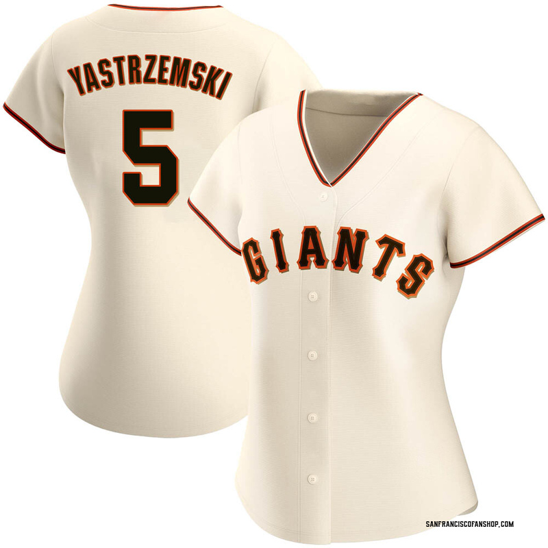 Mike Yastrzemski Women's San Francisco Giants Road Jersey - Gray Authentic