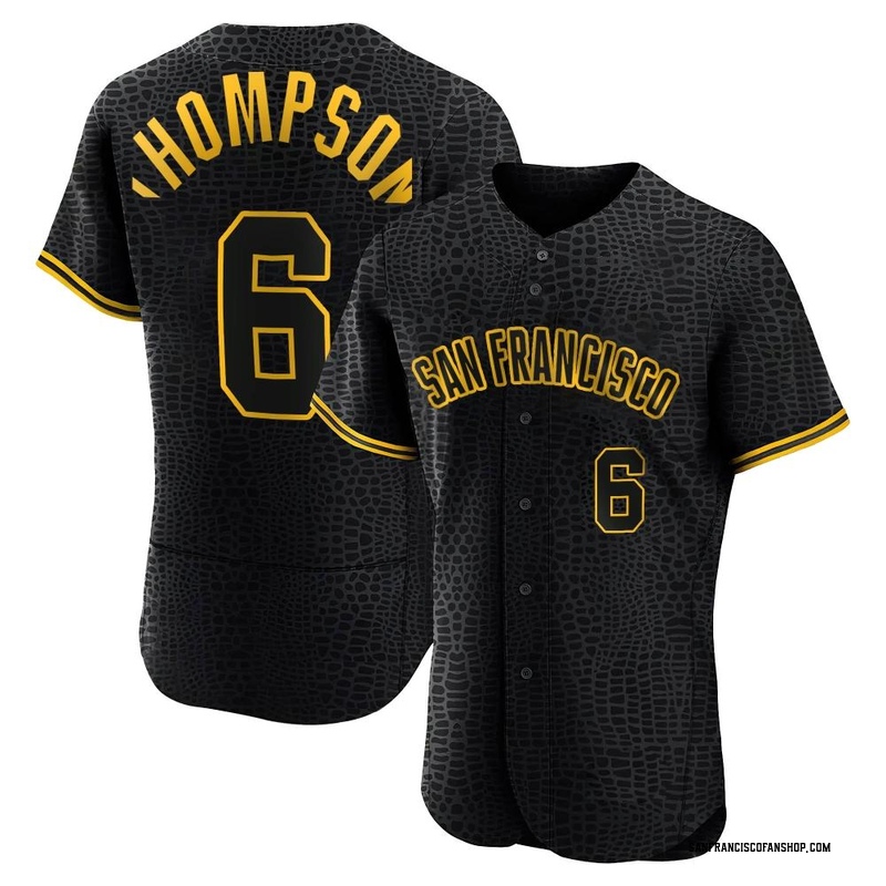 MAJESTIC  ROBBY THOMPSON San Francisco Giants 1989 Cooperstown Baseball  Jersey