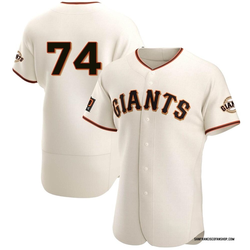 Ryan Walker Men's San Francisco Giants Alternate Jersey - Black Authentic