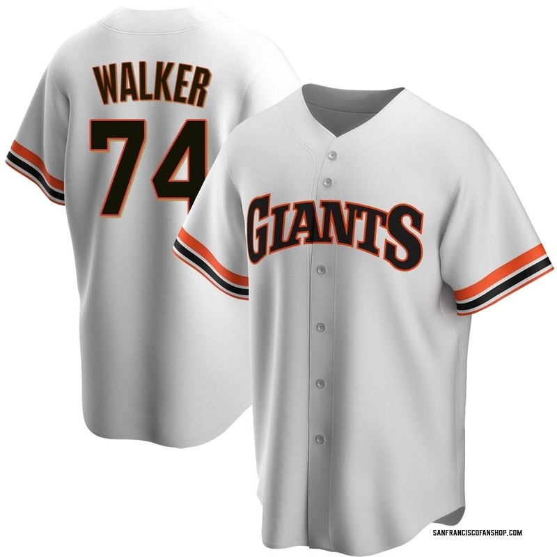 Ryan Walker Men's San Francisco Giants Alternate Jersey - Black Authentic