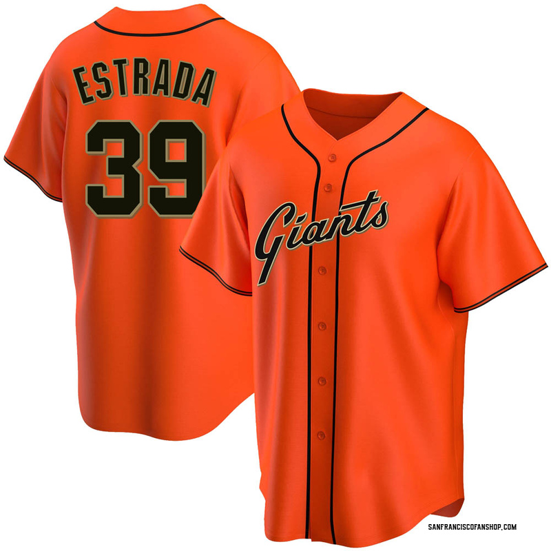 San Francisco Giants Thairo Estrada Gray Road Replica Jersey