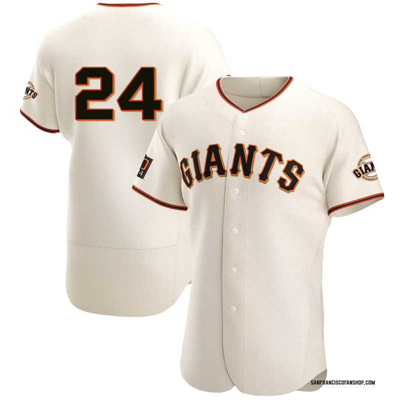 Willie Mays Men's San Francisco Giants Home Jersey - Cream Authentic